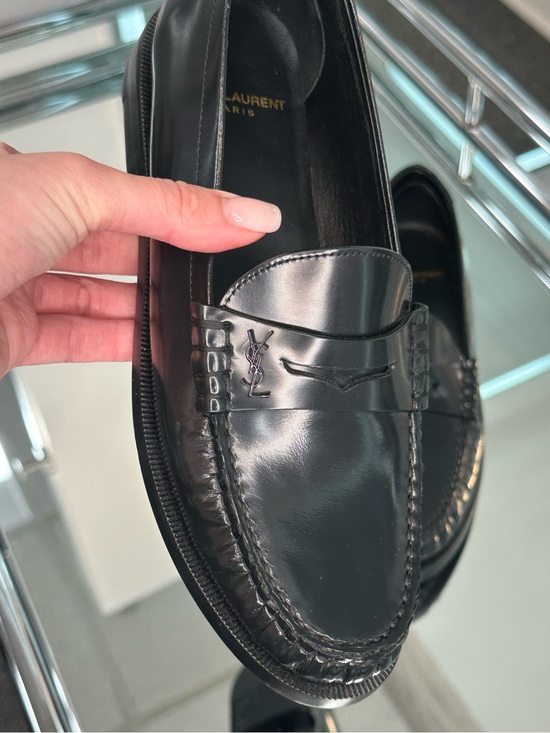 Saint Laurent Shoes - Saint Laurent Magnum Lux Loafer Moccasins